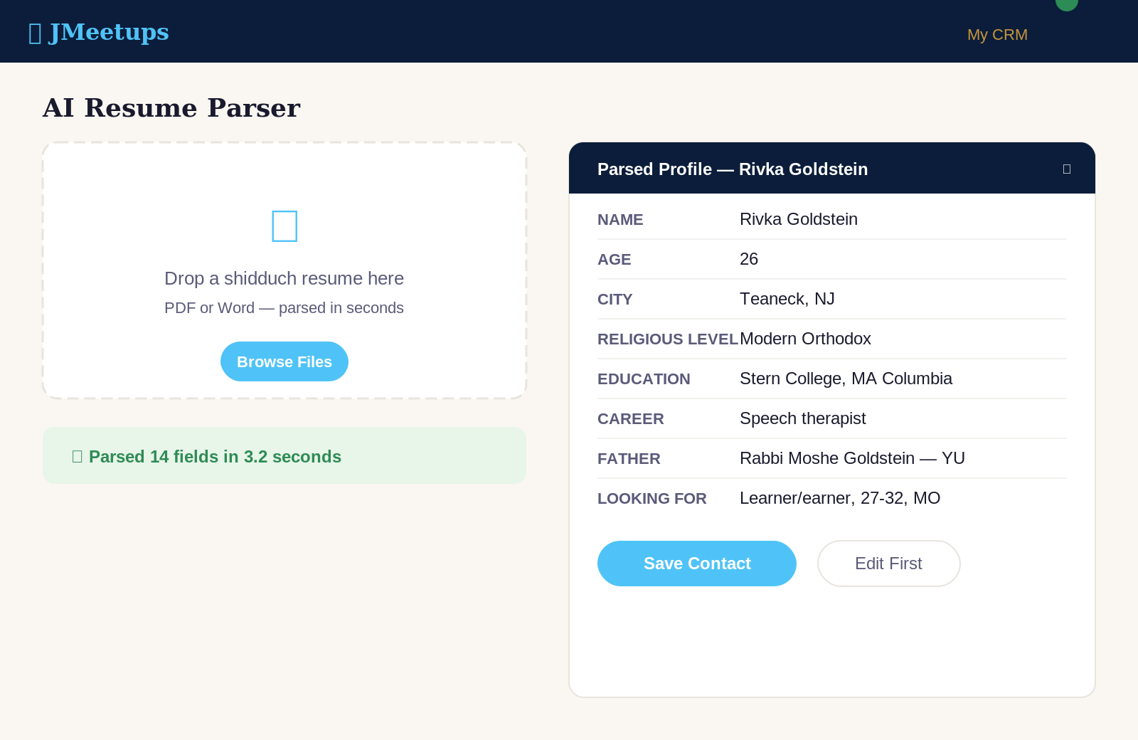 AI Resume Parser screenshot