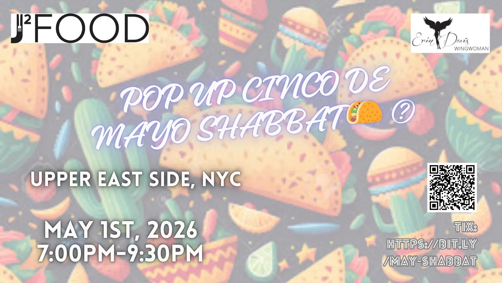 Pop up Cinco De Mayo Shabbat