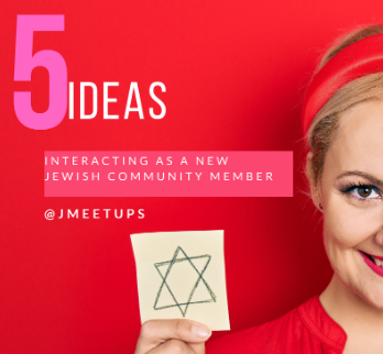 5 Ideas for a Newbie Shul Member