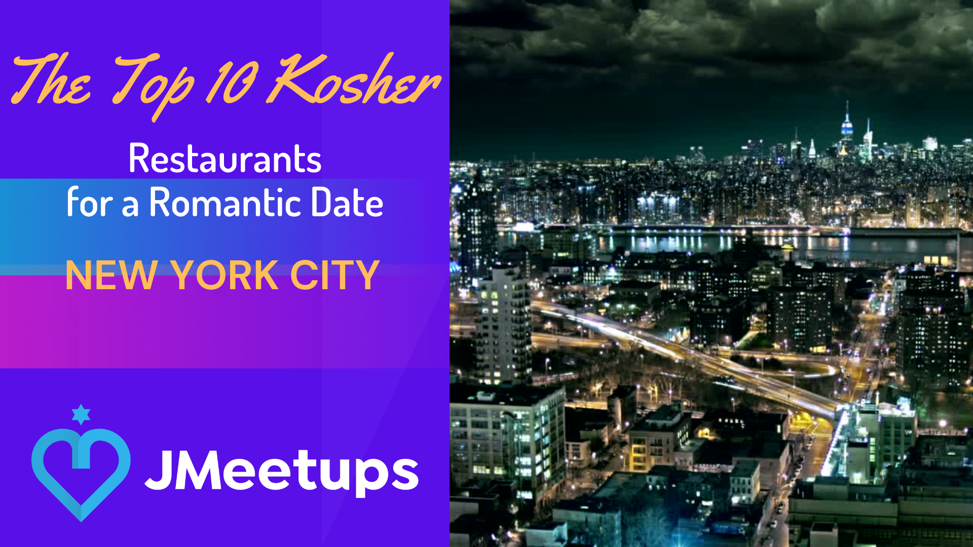 Top 10 Amazing Kosher Places For A Date In New York City JMeetups   Top 10 Kosher 